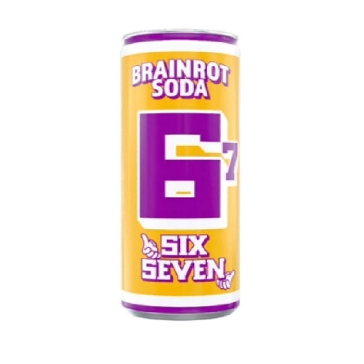 Brainrot soda six seven kiwi pear flavor 25cl